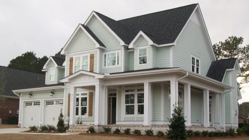 Painting in Holly Ridge, North Carolina