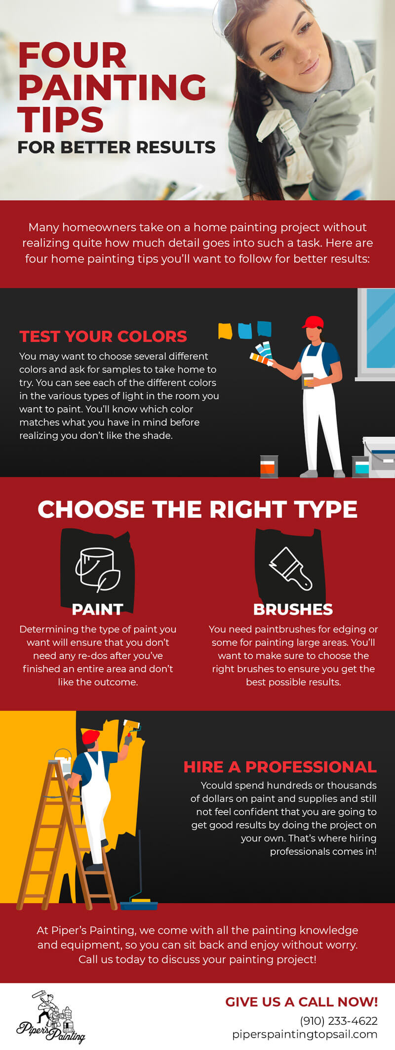 Four Home Painting Tips for Better Results 
